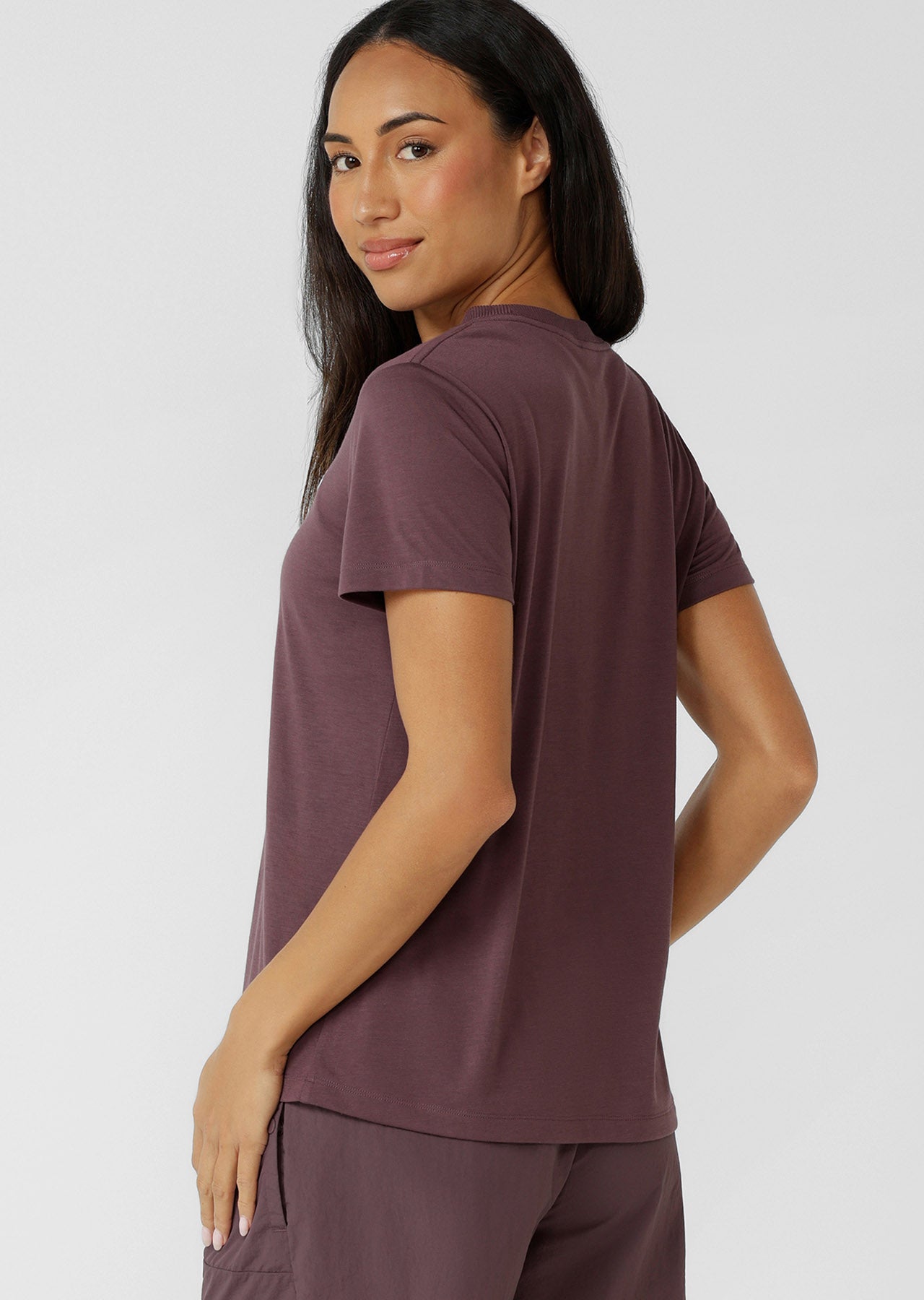 Lorna Jane Lotus T-Shirt - Amethyst Shadow