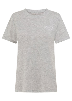Lorna Jane Lotus T-Shirt - Grey Marl