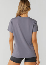 Lorna Jane Lotus T-Shirt - Mirage Blue