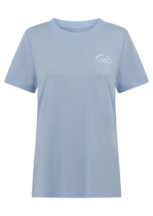 Lorna Jane Lotus T-Shirt - Petal Blue