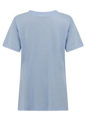 Lorna Jane Lotus T-Shirt - Petal Blue