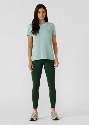 Lorna Jane Lotus T-Shirt - Sea Mist