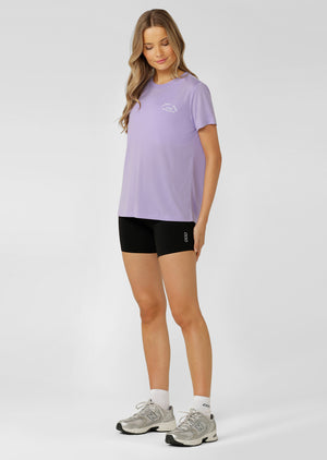 Lorna Jane Lotus T-Shirt - Violet Lilac