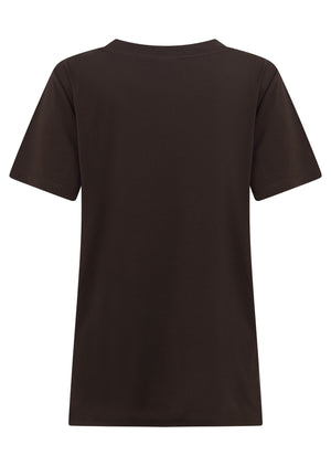 Lorna Jane Lotus T-Shirt - Volcano