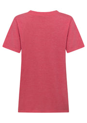 Lorna Jane Lotus T-Shirt - Vivid Pink Marl