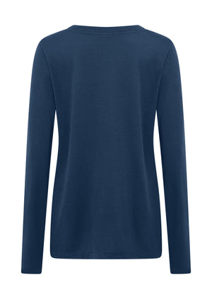Lorna Jane Lotus Long Sleeve Top - Academy Blue