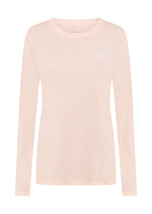 Lorna Jane Lotus Long Sleeve Top - Dream Pink