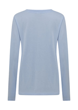 Lorna Jane Lotus Long Sleeve Top - Oxford Blue
