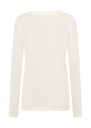 Lorna Jane Lotus Long Sleeve Top - Porcelain