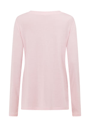 Lorna Jane Lotus Long Sleeve Top - Pale Peony