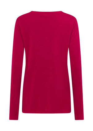 Lorna Jane Lotus Long Sleeve Top - Raspberry