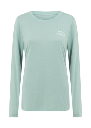Lorna Jane Lotus Long Sleeve Top - Sea Mist