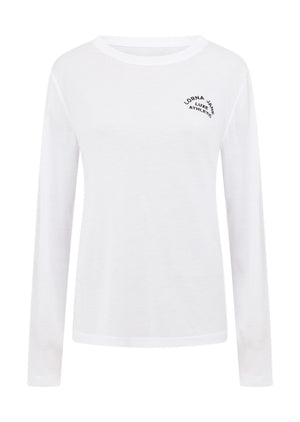 Lorna Jane Lotus Long Sleeve Top - White