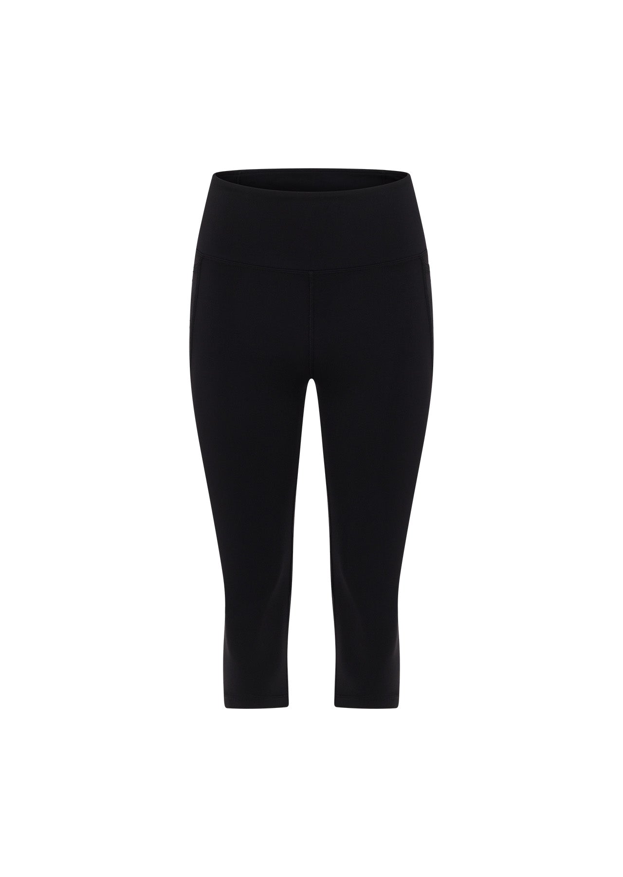 Lorna Jane Amy Phone Pocket 3/4 Tech Leggings - Black