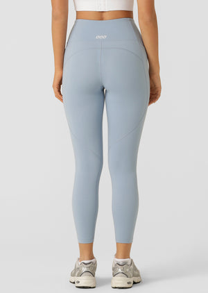 Lorna Jane Amy Phone Pocket Tech Ankle Biter Leggings - Glacier Blue