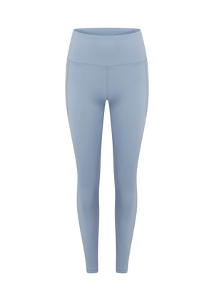Lorna Jane Amy Phone Pocket Tech Ankle Biter Leggings - Glacier Blue