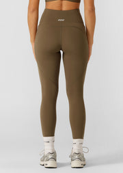 Lorna Jane Amy Phone Pocket Tech Ankle Biter Leggings - Hazel