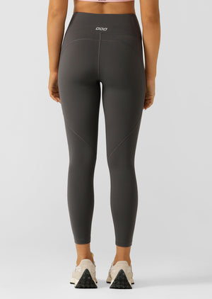 Lorna Jane Amy Phone Pocket Tech Ankle Biter Leggings - Titanium