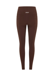 Lorna Jane Amy Phone Pocket Full Length Tech Leggings - Espresso