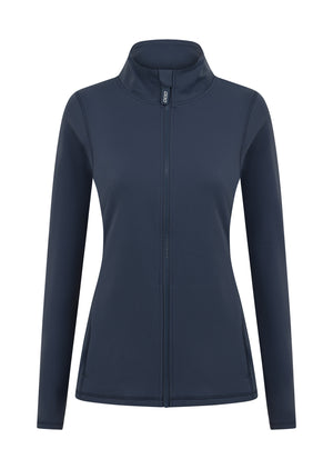 Lorna Jane Amy Thermal Active Zip Through Jacket - Ash Blue