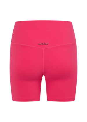 Lorna Jane Lotus No Chafe 16cm Bike Shorts - Neon Raspberry