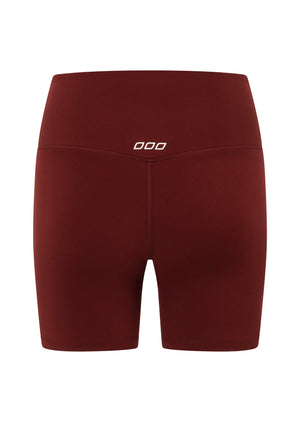 Lorna Jane Lotus No Chafe 16cm Bike Shorts - Sepia