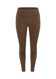 Lorna Jane Lotus No Chafe Ankle Biter Leggings - Chocolate