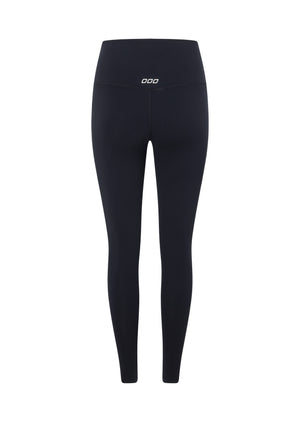 Lorna Jane Lotus No Chafe Ankle Biter Leggings - Midnight Blue