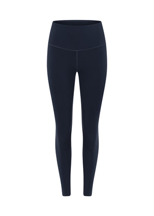 Lorna Jane Lotus No Chafe Ankle Biter Leggings - Platinum Navy