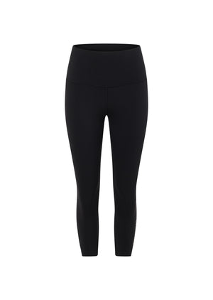 Lorna Jane Hi-Fold Lotus 7/8 Leggings - Black