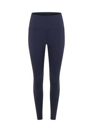 Lorna Jane Amy Thermal Phone Pocket Ankle Biter Leggings - Ash Blue