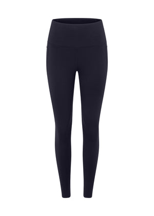 Lorna Jane Amy Thermal Phone Pocket Full Length Leggings - Midnight Blue