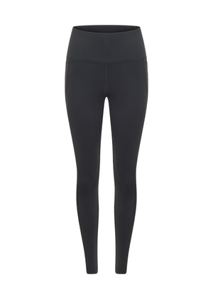Lorna Jane Amy Thermal Phone Pocket Full Length Leggings - Titanium