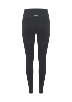 Lorna Jane Amy Thermal Phone Pocket Full Length Leggings - Titanium