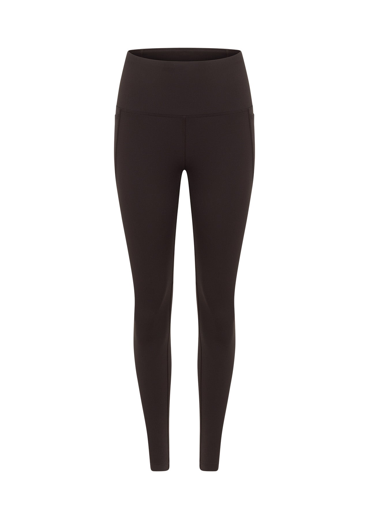 Lorna Jane Amy Thermal Phone Pocket Full Length Leggings - Volcano