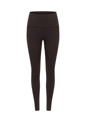 Lorna Jane Amy Thermal Phone Pocket Full Length Leggings - Volcano