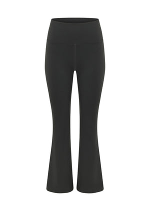 Lorna Jane Lotus Flared Leggings - Dark Titanium