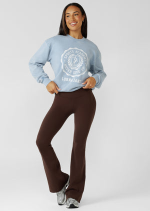 Lorna Jane Lotus Flared Leggings - Espresso