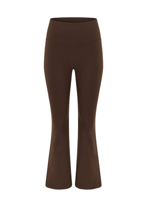 Lorna Jane Lotus Flared Leggings - Espresso
