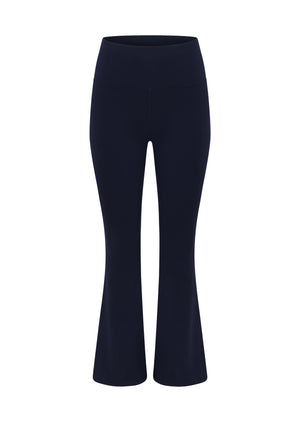 Lorna Jane Lotus Flared Leggings - French Navy
