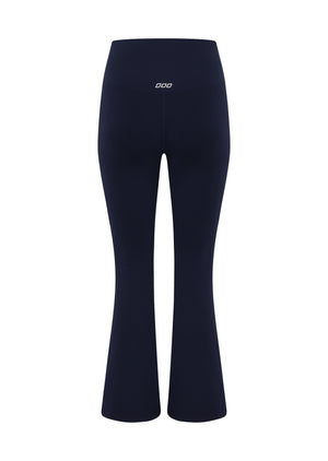 Lorna Jane Lotus Flared Leggings - French Navy