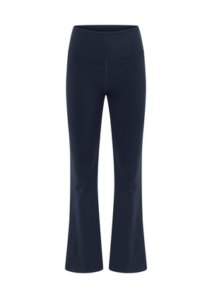Lorna Jane Lotus Flared Leggings - Platinum Navy