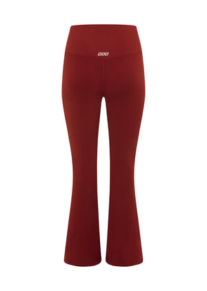 Lorna Jane Lotus Flared Leggings - Sepia