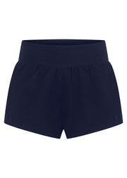Lorna Jane Amy Stretch & Stride Pocket Run Shorts - French Navy