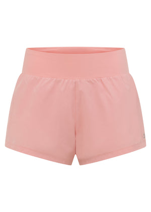 Lorna Jane Amy Stretch & Stride Pocket Run Shorts - Wisteria Pink
