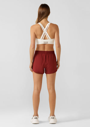 Lorna Jane Lotus Sport Short - Sepia