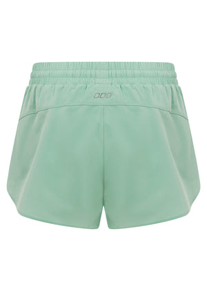 Lorna Jane Lightspeed Phone Pocket Run Shorts - Mist Mint
