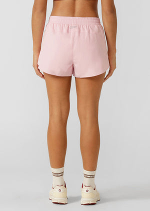 Lorna Jane Lightspeed Phone Pocket Run Shorts - Sweet Pink