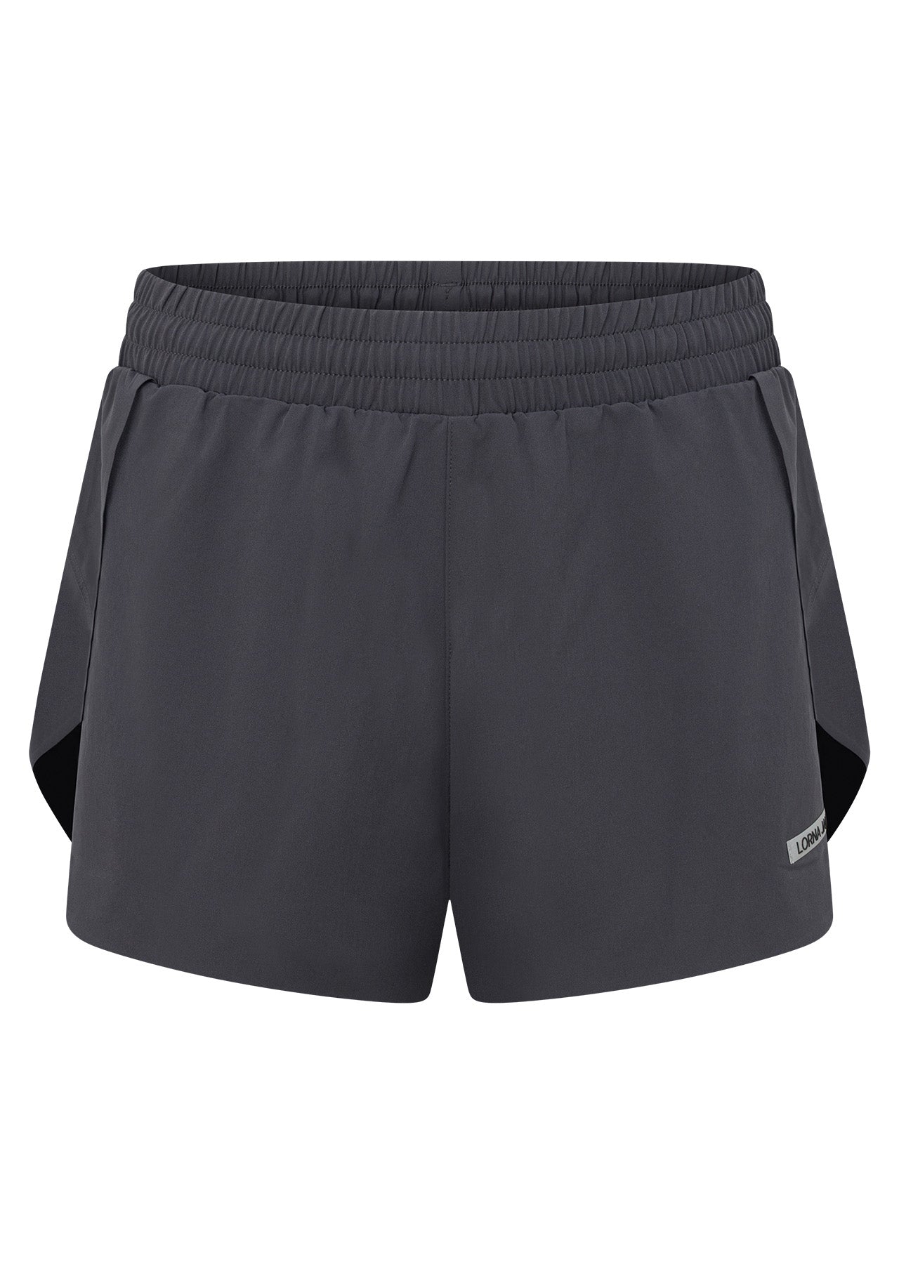 Lorna Jane Lightspeed Phone Pocket Run Shorts - Titanium