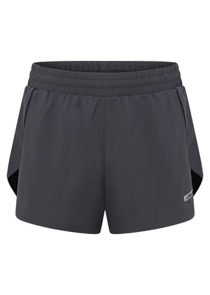 Lorna Jane Lightspeed Phone Pocket Run Shorts - Titanium